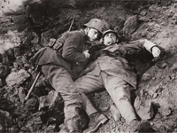 Svartvitt fotografi från första världskriget