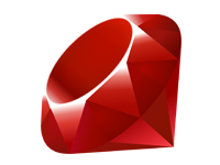 Logotyp för Ruby