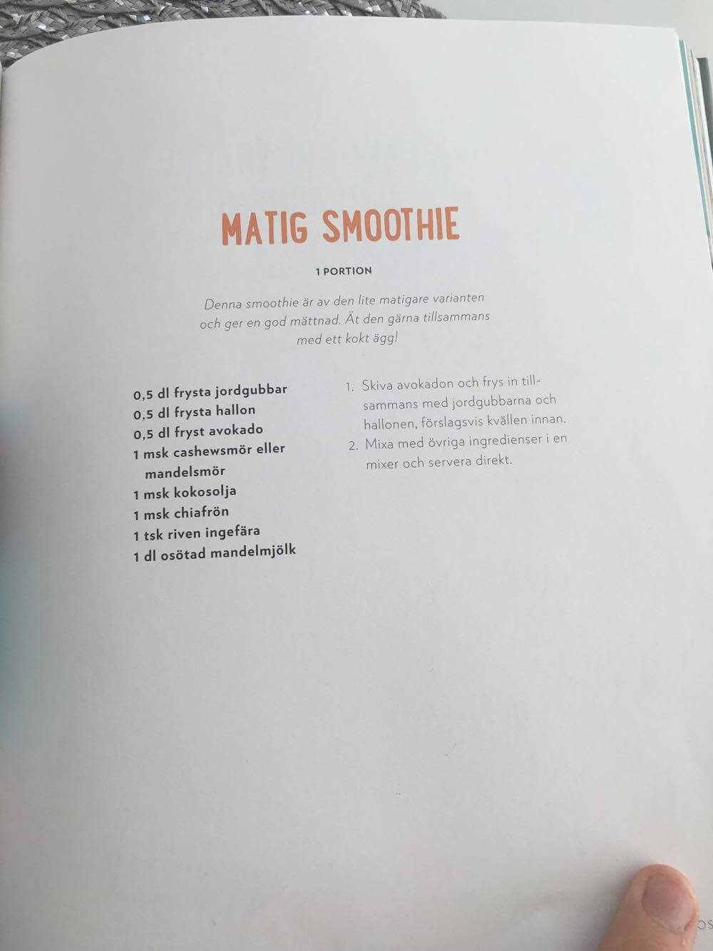 Matig smoothie